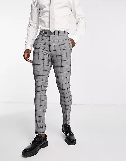 wholesale asos mens smart clothing suit trousers and waistcoats - D&D Moda