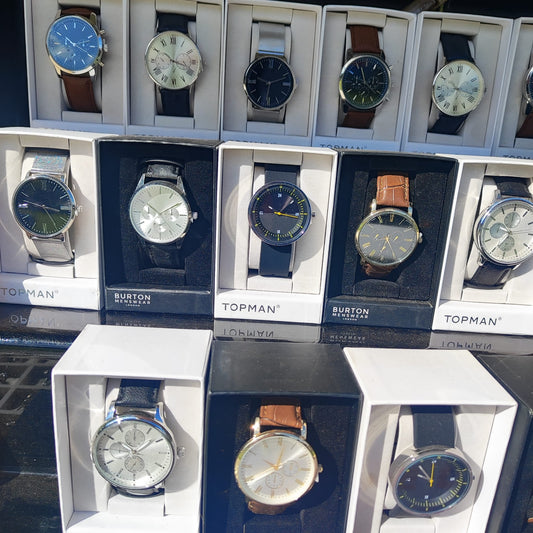 Wholesale Joblot Ex High Street Men’s Watches – 55 Pcs, Boxed