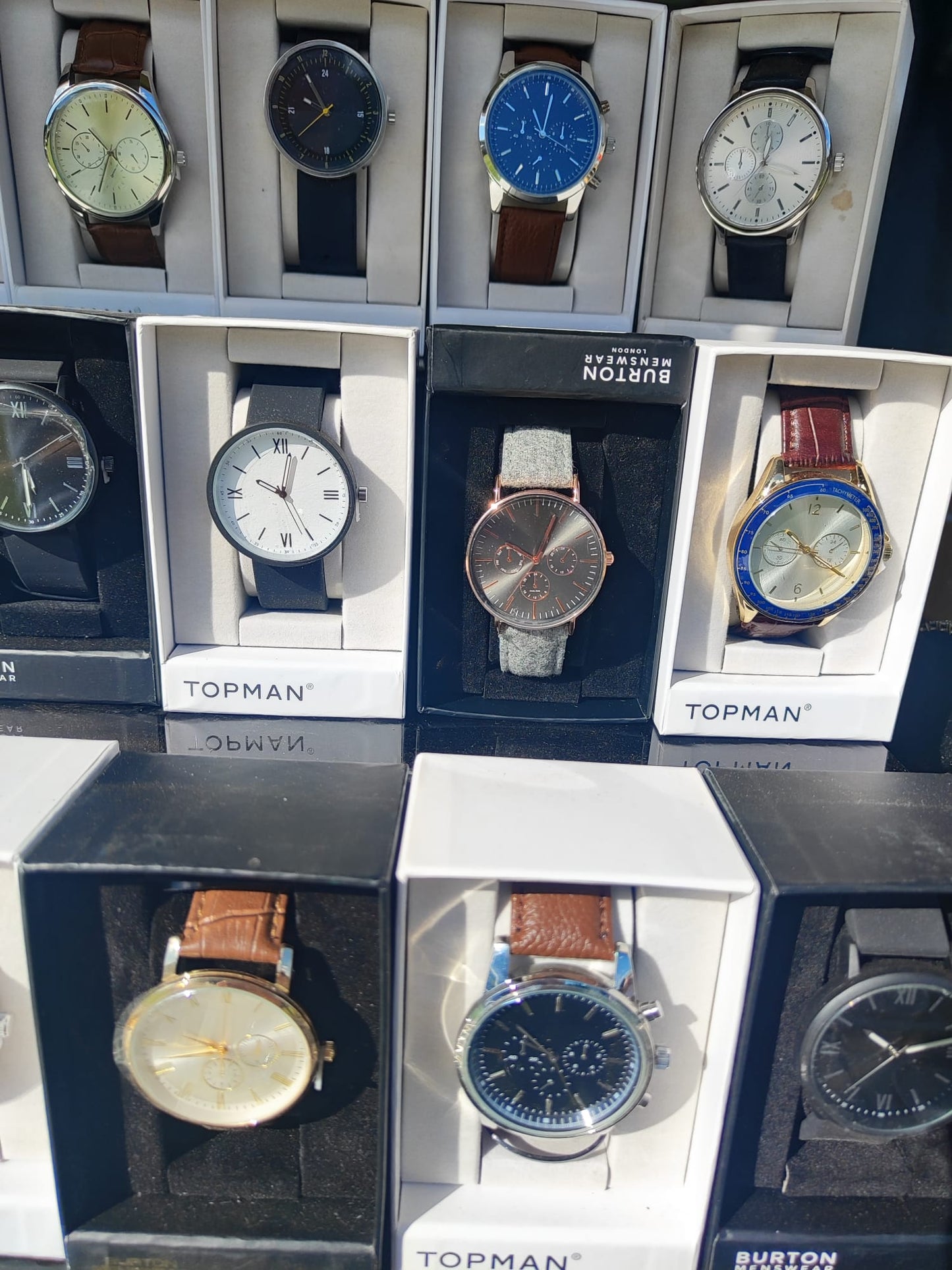 Wholesale Joblot Ex High Street Men’s Watches – 55 Pcs, Boxed