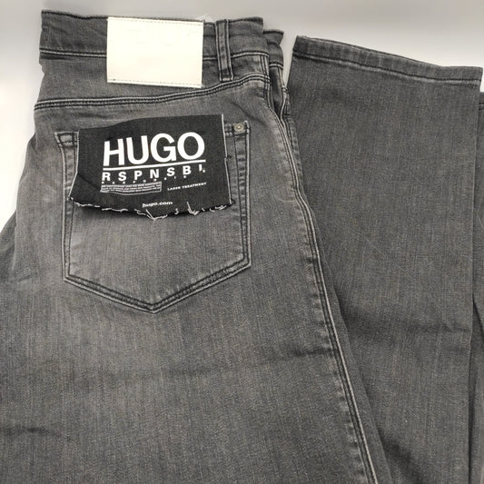 Hugo Boss Slim Fit Jeans in Washed Grey W32 L34 - D&D Moda