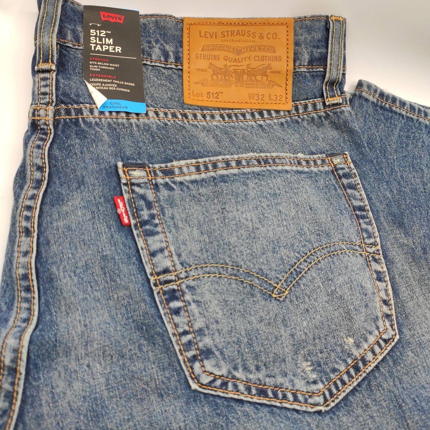 Levi's 512 Slim Taper Men's Jeans W32 L32 - D&D Moda