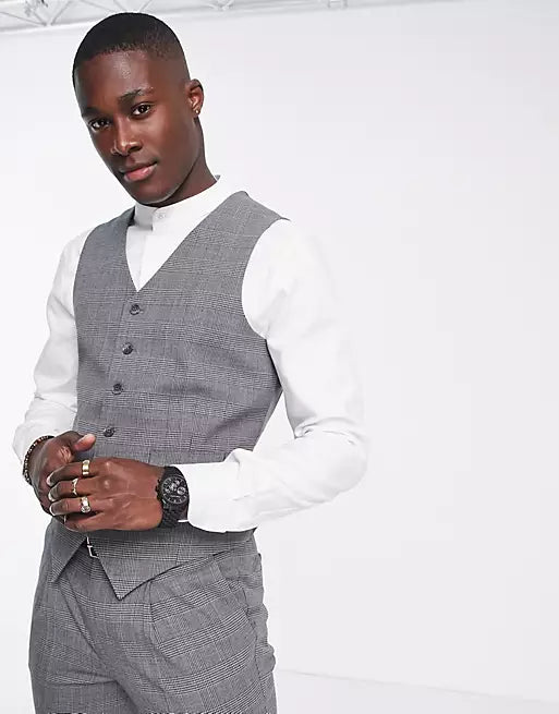 wholesale asos mens smart clothing suit trousers and waistcoats - D&D Moda