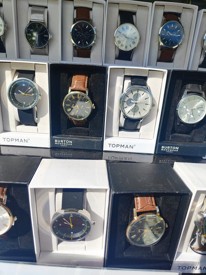 Wholesale Joblot Ex High Street Men’s Watches – 55 Pcs, Boxed