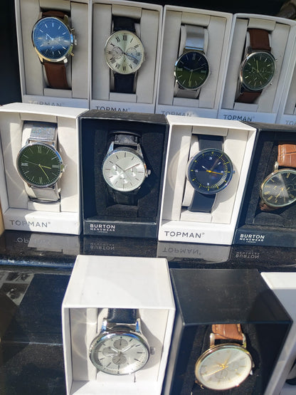 Wholesale Joblot Ex High Street Men’s Watches – 55 Pcs, Boxed