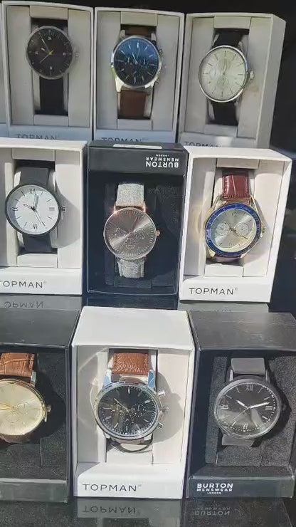 Wholesale Joblot Ex High Street Men’s Watches – 55 Pcs, Boxed