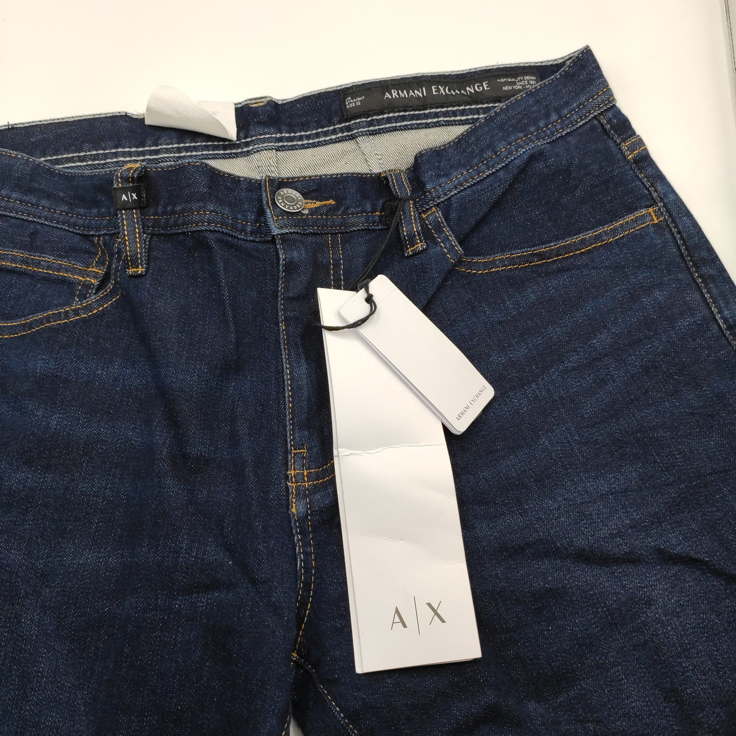 Armani hot sale straight jeans