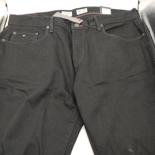 Tommy Hilfiger Corr Denton Straight Fit Black Jeans W38 L32 - D&D Moda