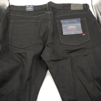 Tommy Hilfiger Corr Denton Straight Fit Black Jeans W38 L32 - D&D Moda
