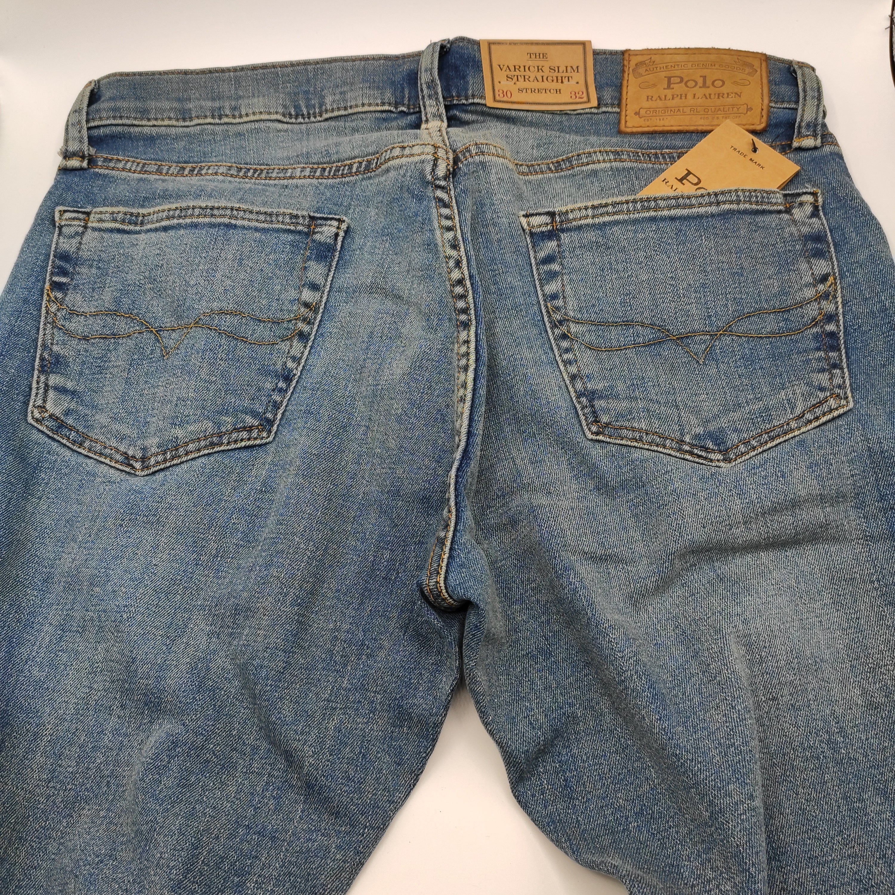 Ralph lauren varick hot sale slim straight jeans