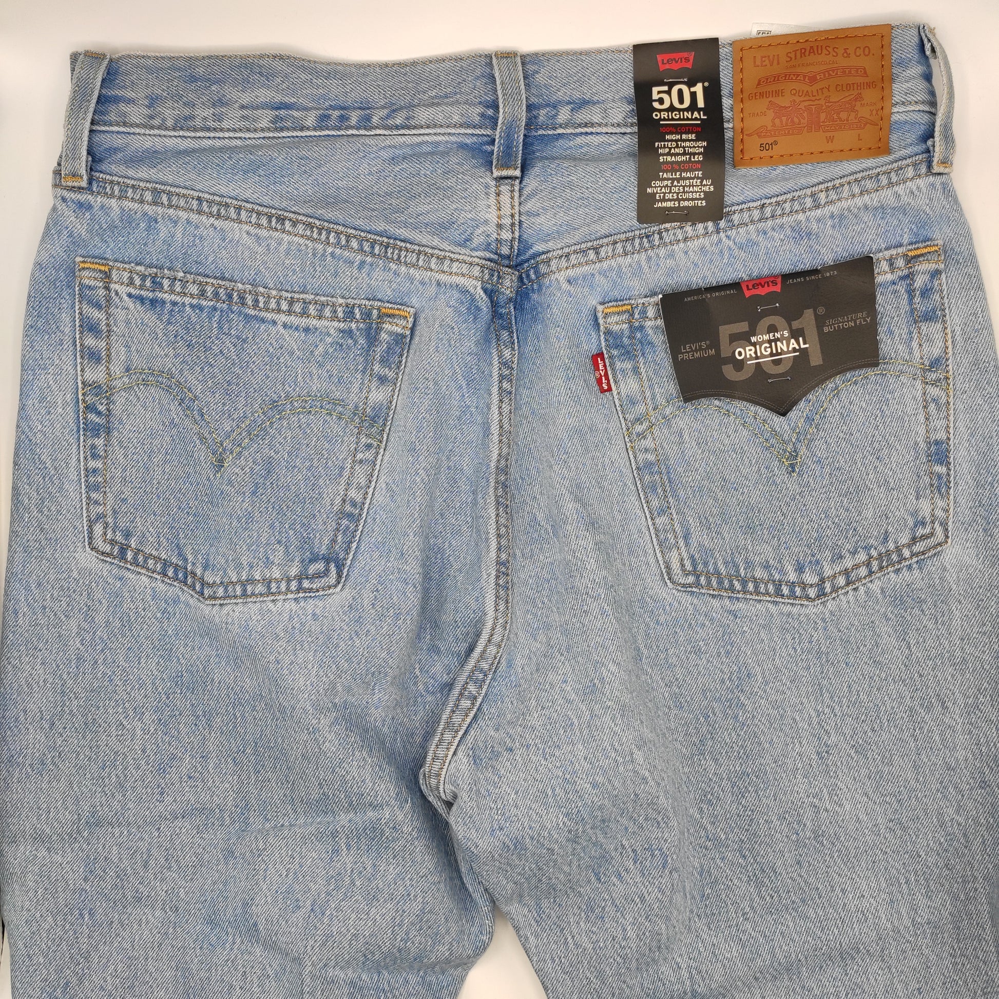 Levi's Women's Original 501 High Jeans W30 L30 - D&D Moda