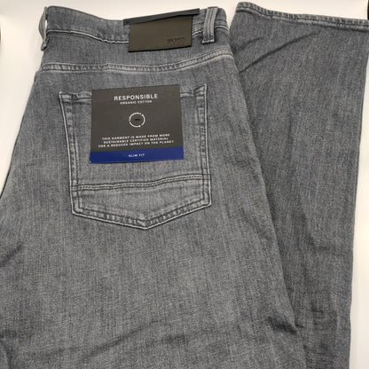 Hugo Boss Delaware Slim Fit Grey Wash Jeans W36 L32 - D&D Moda