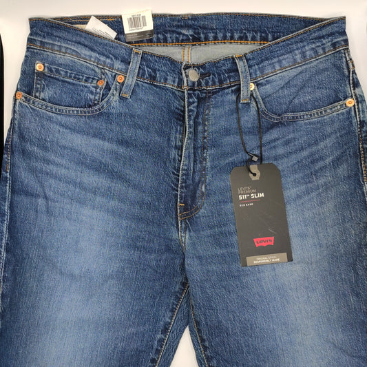 Levi's 511 Slim Men's Jeans Everett Blue W34 L32 - D&D Moda