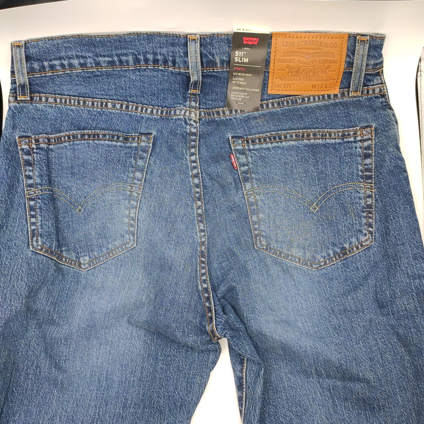 Levi's 511 Slim Men's Jeans Everett Blue W34 L32 - D&D Moda