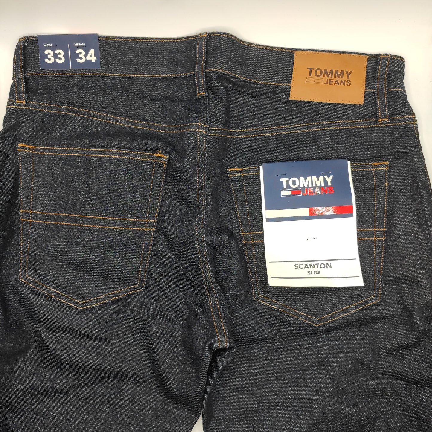 Tommy Jeans Scanton Slim Fit Rinse Comfort Dark Blue W33 L34 - D&D Moda