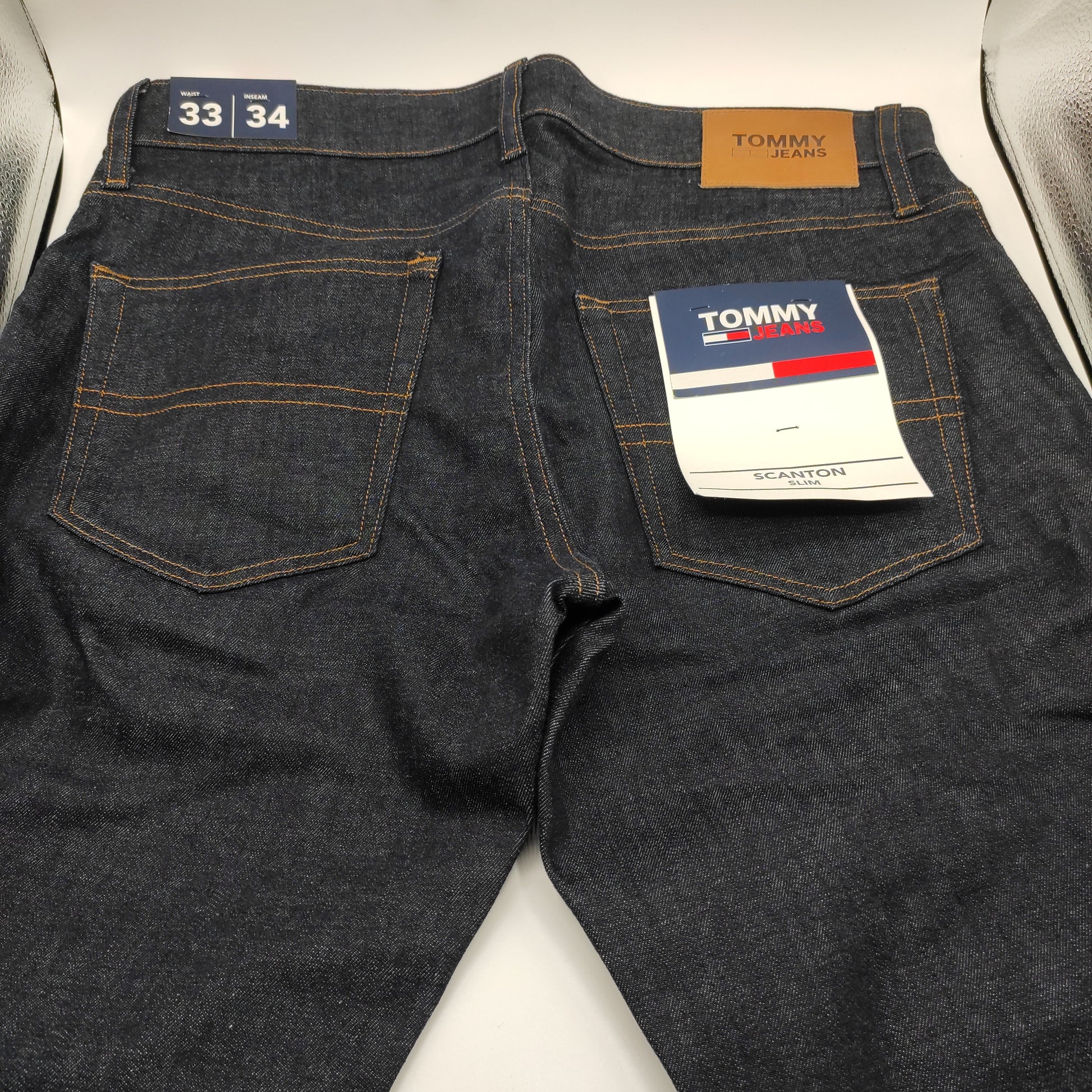 Tommy Jeans Scanton Slim Fit Rinse Comfort Dark Blue W33 L34 - D&D Moda