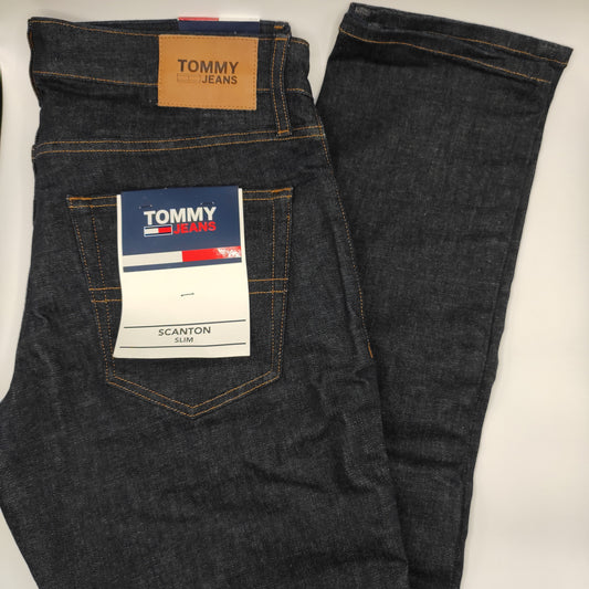 Tommy Jeans Scanton Slim Fit Rinse Comfort Dark Blue W33 L34 - D&D Moda