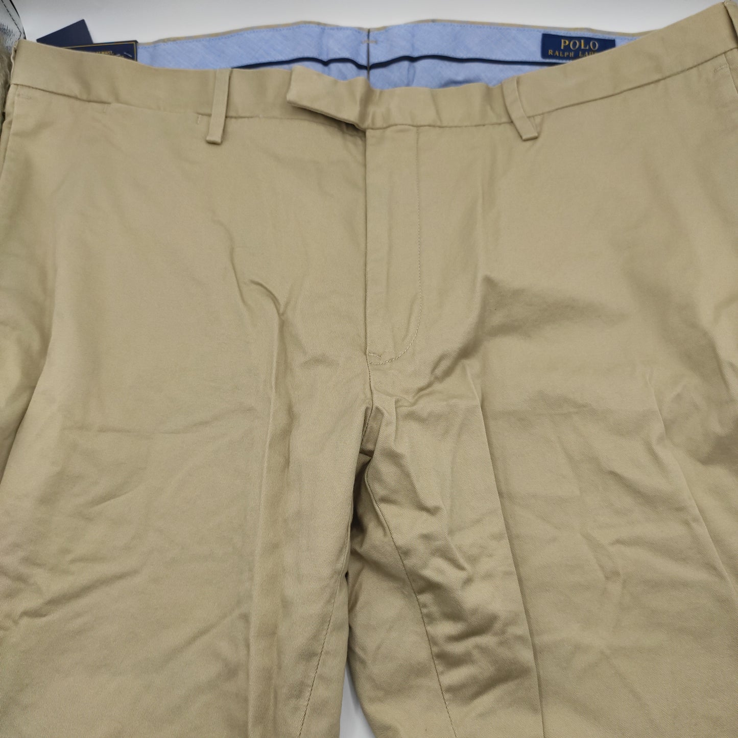 Polo Ralph Lauren Flat Chino Trousers in Khaki W38 L32 - D&D Moda