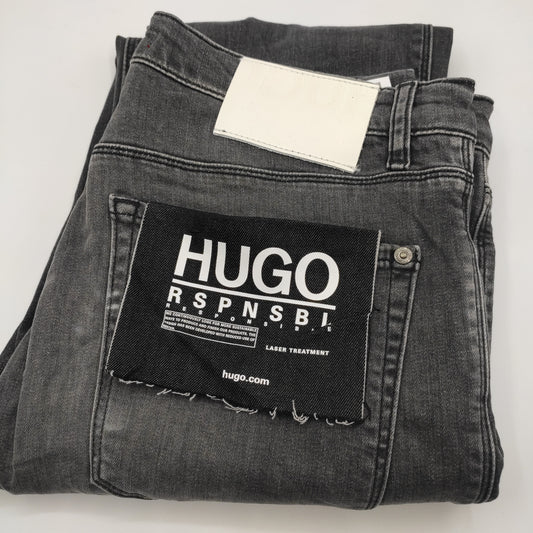 Hugo Boss Slim Fit Jeans in Washed Grey W32 L34 - D&D Moda