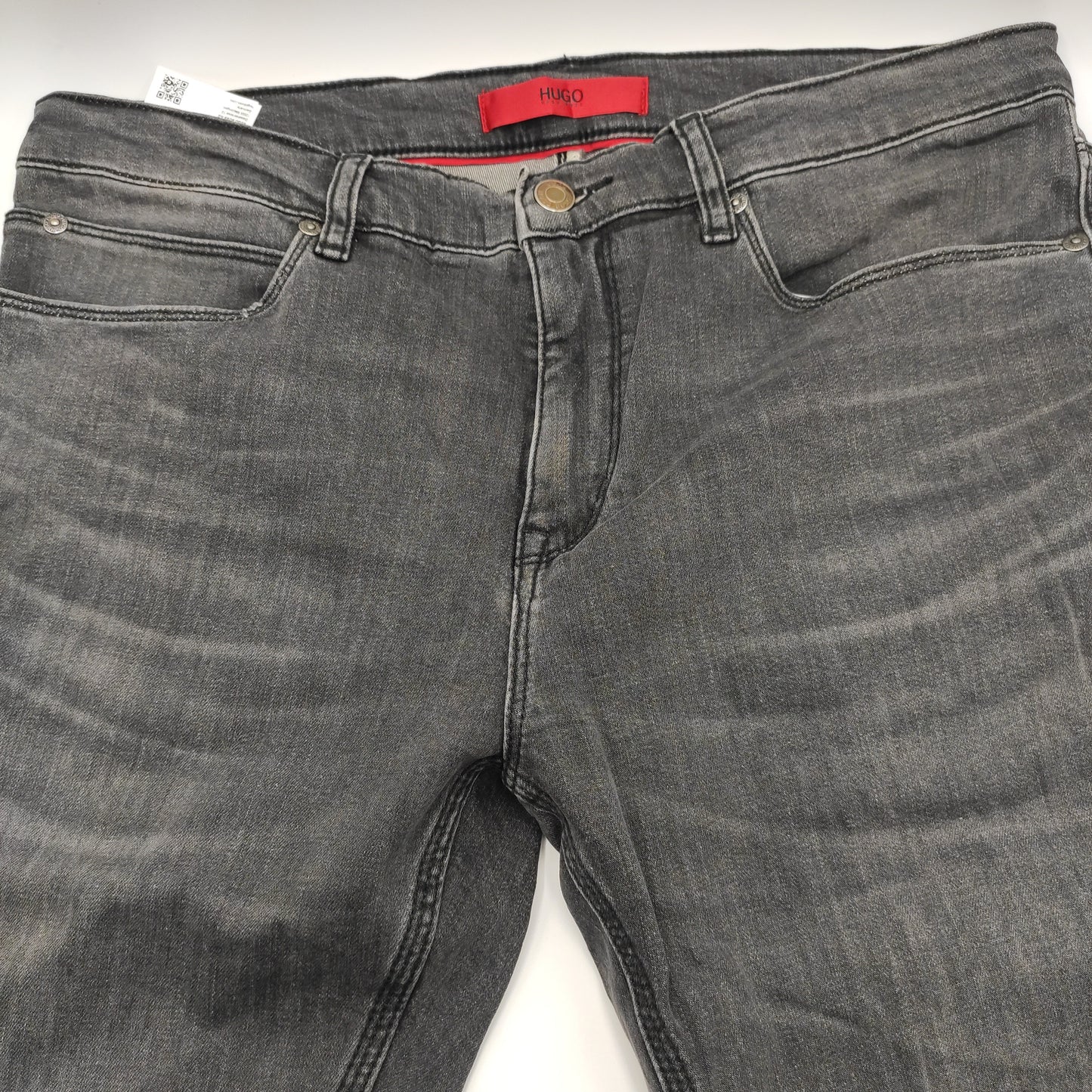 Hugo Boss Slim Fit Jeans in Washed Grey W32 L34 - D&D Moda