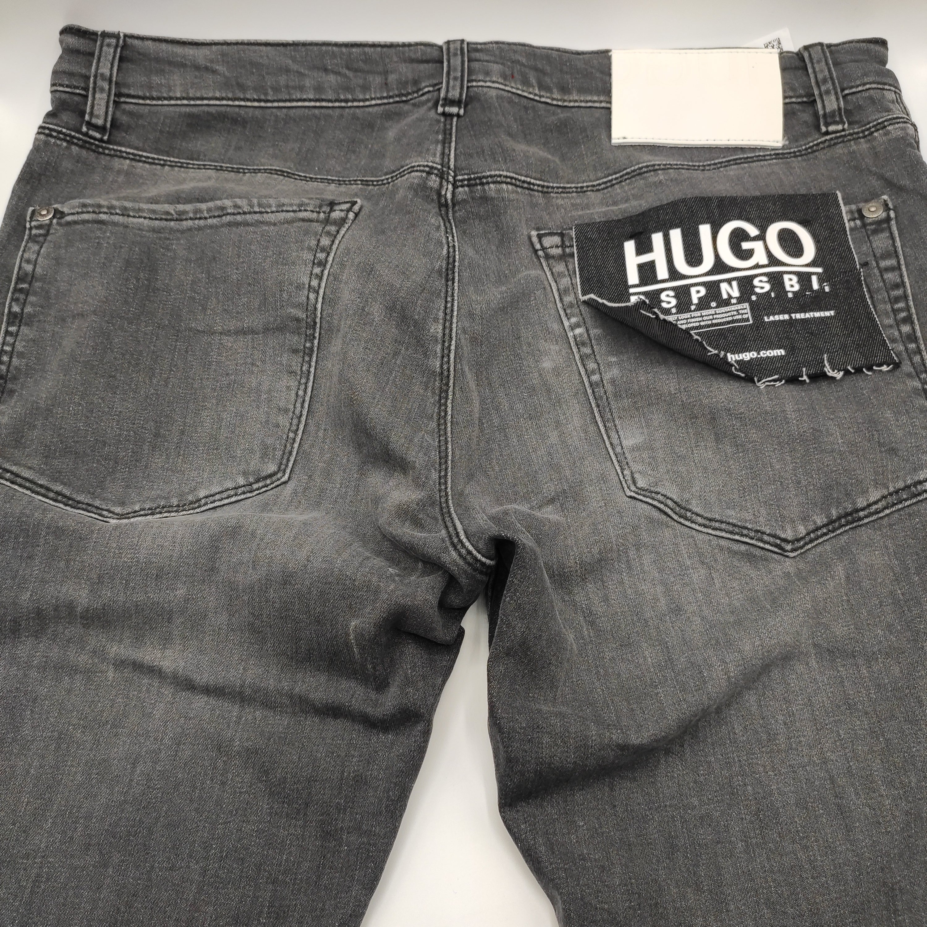 Grey boss store jeans