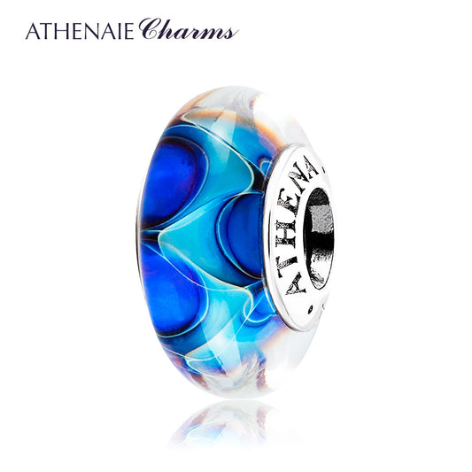 ATHENAIE Ocean Core Murano Glass Charm - D&D Moda