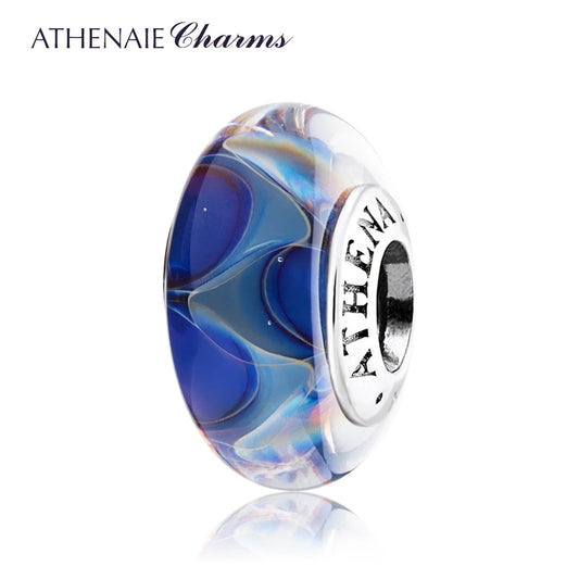 ATHENAIE Ocean Core Murano Glass Charm - D&D Moda
